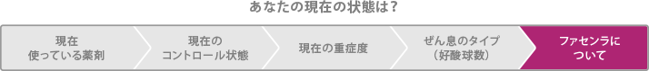 あなたの現在の状態は？